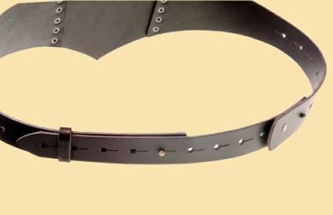 Preview: Miedergürtel "Morgaine" - Reif -  braun