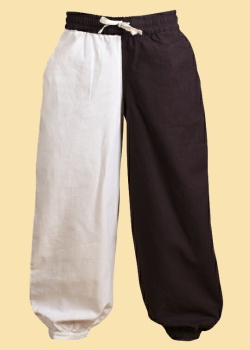 Weite Mittelalterliche Kinderhose  - Thore  -  braun/natur