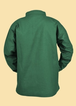 Preview: Kinder Mittelalter-Hemd Colin  -  grün