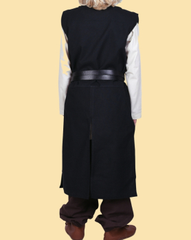 Preview: Kinder Wappenrock Alexander, Johanniter - schwarz/natur