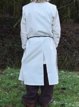 Preview: Kinder Wappenrock Alexander, Deutschordensritter, natur/schwarz