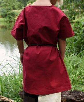 Preview: Kinder Mittelalter-Tunika  - Linus -  rot