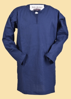 Kinder Mittelalter-Tunika Arn - blau