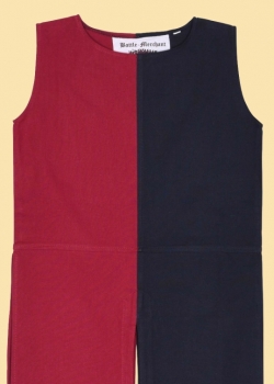 Preview: Kinder Waffenrock Lucas  -  schwarz/rot