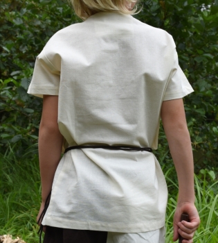 Preview: Kinder Mittelalter-Tunika - Linus - natur