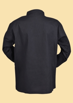 Preview: Kinder Mittelalter-Hemd Colin - schwarz