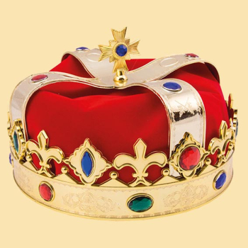Königskrone Ludwig gold-rot