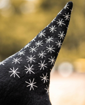 Hexenhut "Star"   -  schwarz