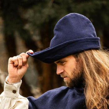 Robin Hood-Hut  -  blau