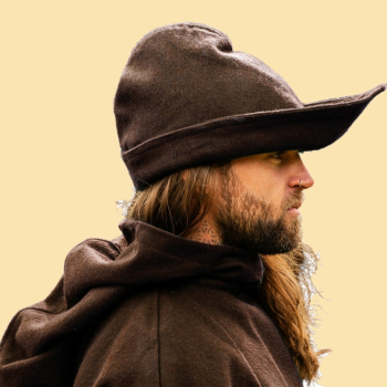 Robin Hood-Hut  -  braun