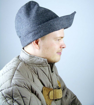 Robin Hood-Hut  -  grau