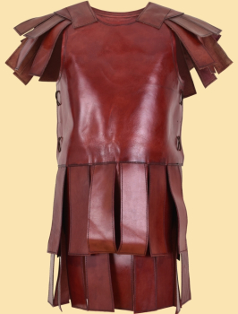 Römische Subarmalis aus Leder