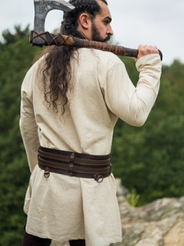 Preview: Wikinger Leinentunika "Ragnar"   -  natur