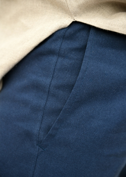 Preview: Einfache Mittelalter-Hose Hagen -   blau