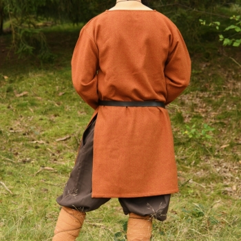 Preview: Wolltunika, Diamantköper  -  orange-rot