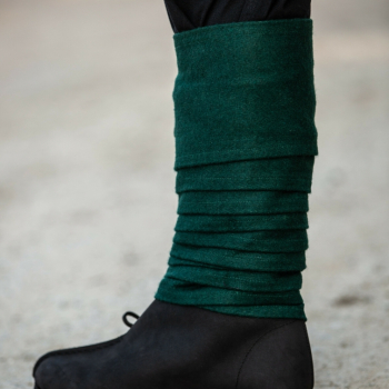 Preview: Wikinger Wollwadenwickel "Karl"  - grün