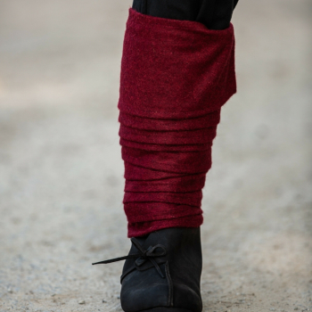 Wikinger Wollwadenwickel "Karl" - rot