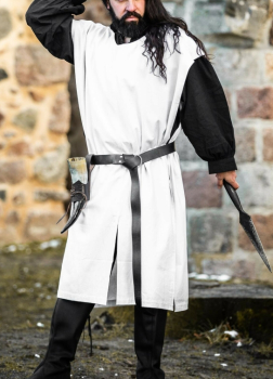 Einfarbiger Waffenrock "Frederick"  - weiß