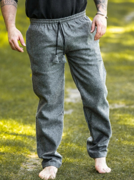 Rustikale Wollhose "Harald"  - grau