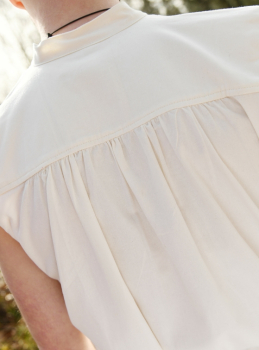 Preview: Mittelalter-Hemd Konstantin, ärmellos  -   natur