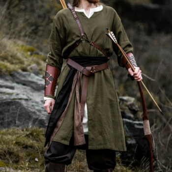 Tunika "Ansgar" mit V-Ausschnitt - grün