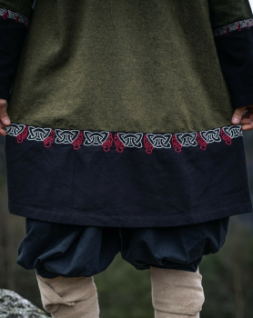 Wikinger Tunika Freydis  -  olive