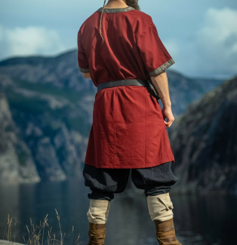 Preview: Wikinger Tunika kurzam "Loki"  -  rot