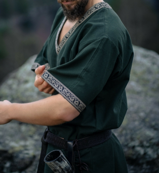 Preview: Wikinger Tunika kurzam "Loki" -  grün