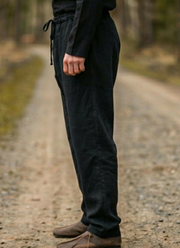 Mittelalter Hose Peter  -  schwarz
