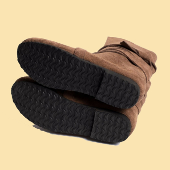 Preview: Haithabu-Stiefel aus Wildleder "Magne"  - braun