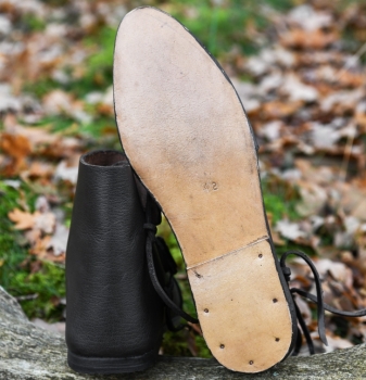 Preview: Frühmittelalter Schuhe  -   Typ Jorvik - dunkelbraun