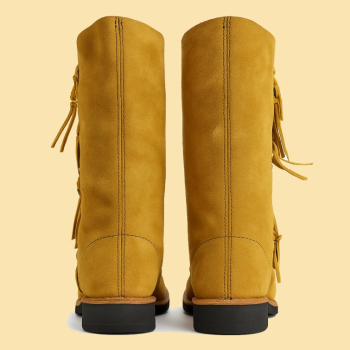 Preview: Wikingerstiefel "Odin" - Senf