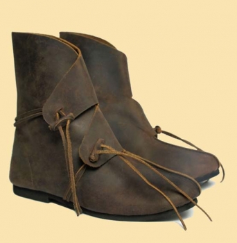 Wikingerstiefel "Joar"   -  Braun