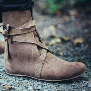 Haithabu-Stiefel "Frode"  - Braun