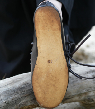 Schnürschuh -  Spätmittelalter