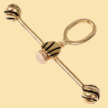 Taschenbügel Almosenbeutel - Bronze
