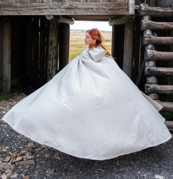 Preview: Wollumhang mit Wolfsschließe 