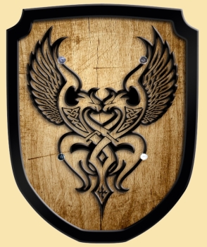 Phönix  -  natur  -  Wappenschild