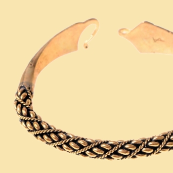 Preview: Wikinger-Armring  -  Malvik - Frau  -  Bronze