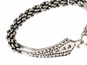 Preview: Wikinger-Armreif - Malvik - Mann - versilbert