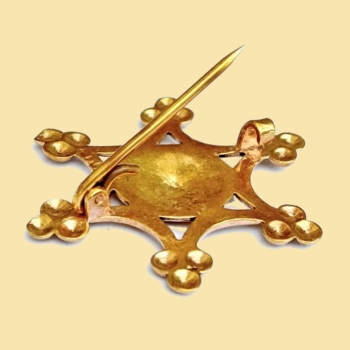 Brosche der Uta zu Naumburg - Bronze