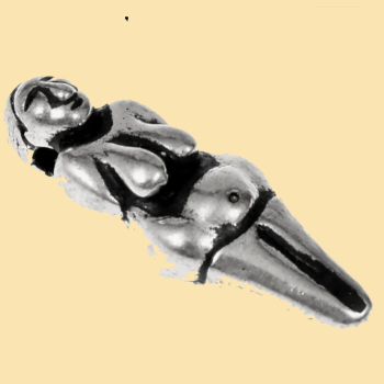 Amulett Venus von Vestonice - versilbert