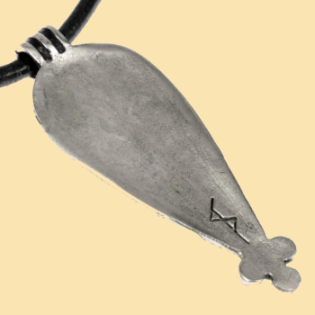 Preview: Cloisonné-anhänger von der Krim - versilbert