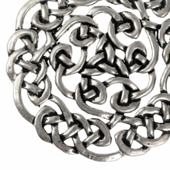 Preview: Keltischer Anhänger  "Brigid"  -  versilbert