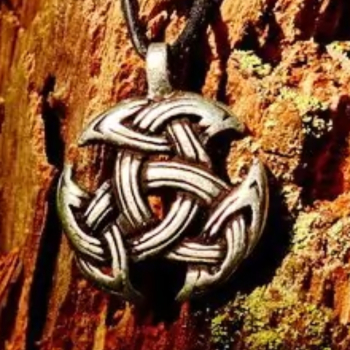 Keltisches Triade-Amulett - Bronze