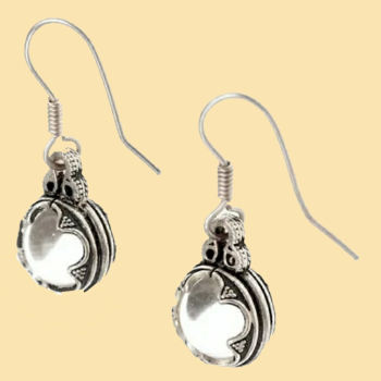 Wikinger-Ohrring "Gotland-Sphäre" - versilbert