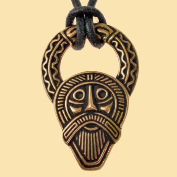 Wodenshaupt-Amulett - Bronze