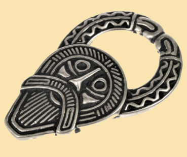 Preview: Wodenshaupt-Amulett - versilbert