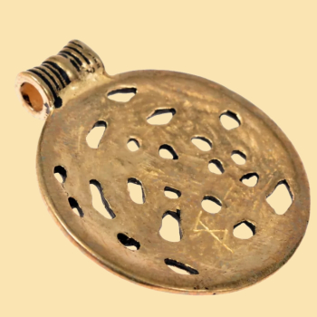 Anhänger im Jellinge-Stil- Bronze