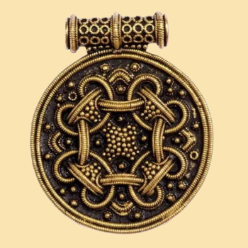 Wikinger-Amulett aus Haithabu - Bronze